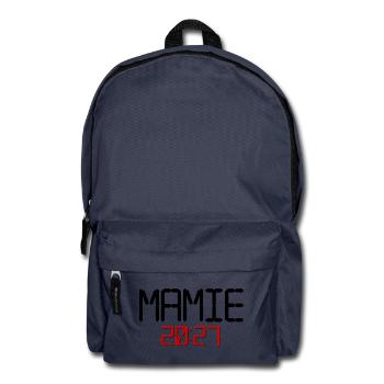Französische Oma, Baby 2027 - Rucksack - Navy - Vorne