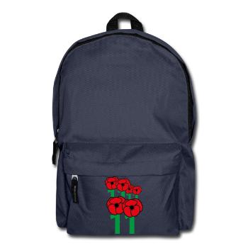 Mohn-Waffenstillstand, Tag 11, 11, 11 - Rucksack - Navy - Vorne
