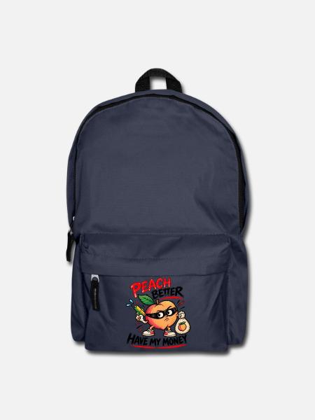 Peach Better Have My Money – Gangster Pfirsich - Rucksack - Navy
