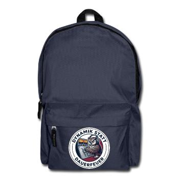 Tontechniker Dynamik Mastering Tonstudio - Rucksack - Navy - Vorne