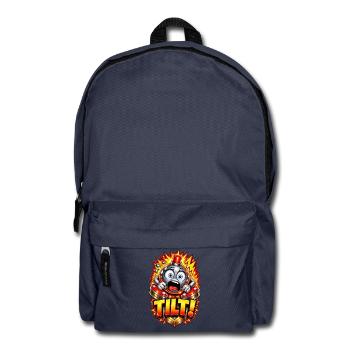 Tilt! Pinball Multiball  - Rucksack - Navy - Vorne