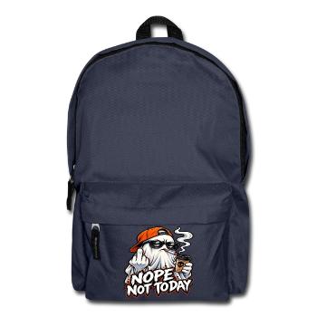 HEUTE NICHT – EIN REBELLISCHER GEIST - Rucksack - Navy - Vorne