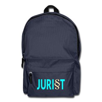 Jurist Paragraf Jura - Rucksack - Navy - Vorne