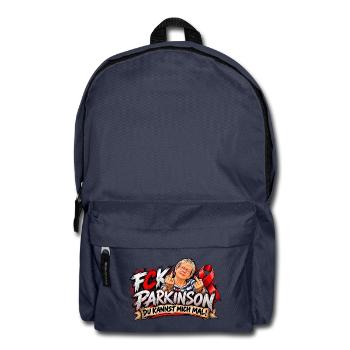 Kämpferischer Mut Ausdruck - Rucksack - Navy - Vorne