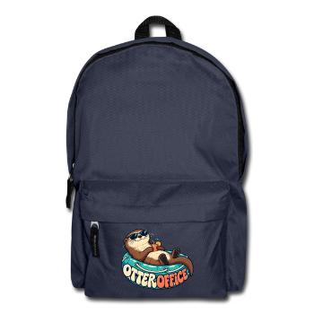 Otter Büro-Relax auf dem Schwimmreifen - Rucksack - Navy - Vorne