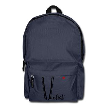 Love Violist - Rucksack - Navy - Vorne