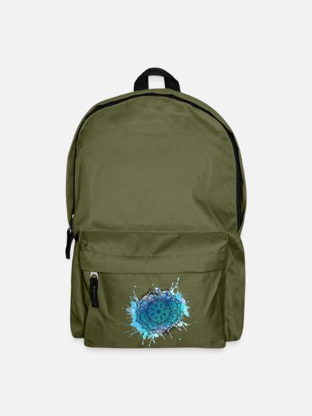 Mandala - Rucksack - Olivgrün