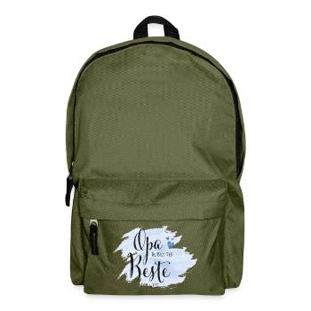 Grandpa you are the best in the world - Backpack - olive green - Front