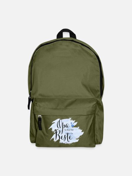 Grandpa you are the best in the world - Backpack - olive green