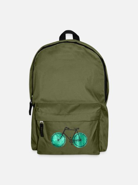 Fahrrad - Rucksack - Olivgrün
