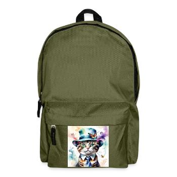 Monsieur Hercule - Rucksack - Olivgrün - Vorne