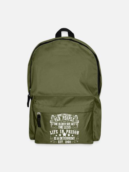 1960 Lebenslang - Rucksack - Olivgrün