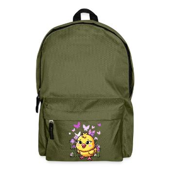 Küken Ostern Kind Kinder - Rucksack - Olivgrün - Vorne