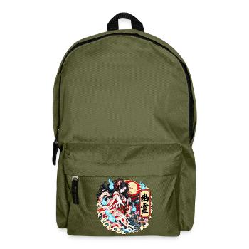 Yūrei: Der japanische Geist des Bedauerns - Rucksack - Olivgrün - Vorne