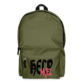 HelpMe - Rucksack - Olivgrün - Vorne