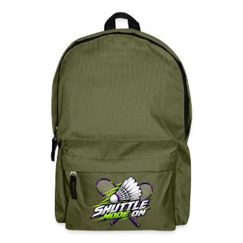 Shuttle-Modus an: Badminton - Rucksack - Olivgrün - Vorne