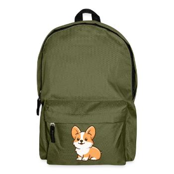 Corgi - Rucksack - Olivgrün - Vorne