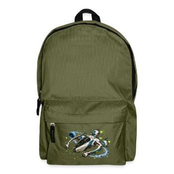 MELVIG – Scout im Weltall - Rucksack - Olivgrün - Vorne