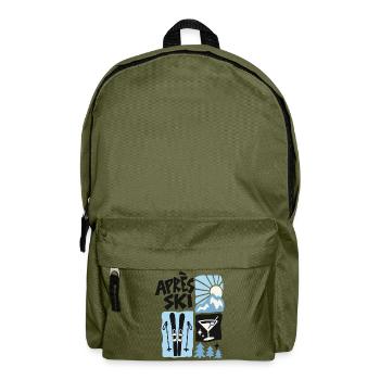 Après Ski Mountain Club - Rucksack - Olivgrün - Vorne