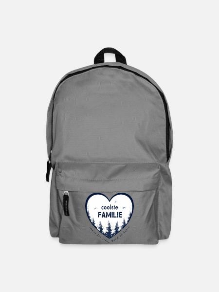 coolste Familie - Rucksack - Mittelgrau