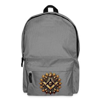 Masonic Logo - Backpack - elephant grey - Front