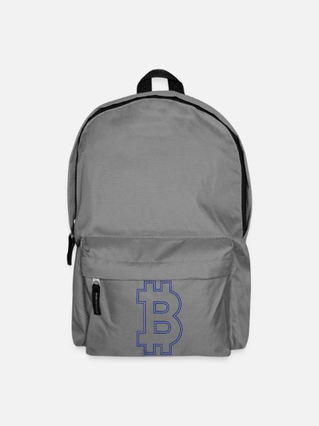Bitcoin bitcoin BITCOIN Bitcoin - Rucksack - Mittelgrau