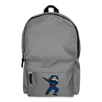 Ninja - Rucksack - Mittelgrau - Vorne
