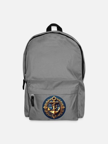 Anker Logo - Rucksack - Mittelgrau