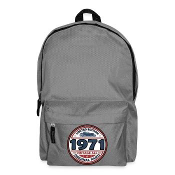 Jahrgang 1971 - Rucksack - Mittelgrau - Vorne
