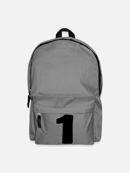 1. 1 JAHR. 1. JAHRESTAG. 1 JAHR GEBURTSTAG - Rucksack - Mittelgrau