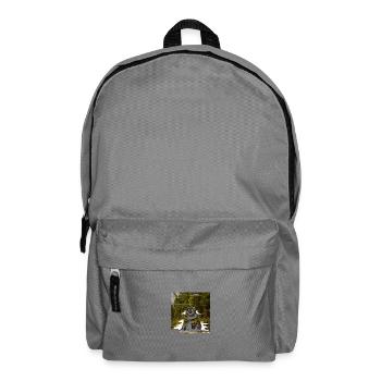 Zotteliger Braunbär Naturfreund - Rucksack - Mittelgrau - Vorne