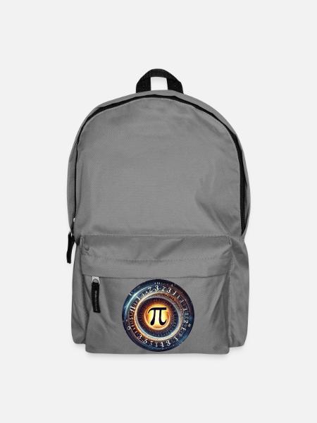 Pi 3,14 Kreiszahl - Rucksack - Mittelgrau
