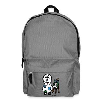 Kunst ScHoF - Rucksack - Mittelgrau - Vorne