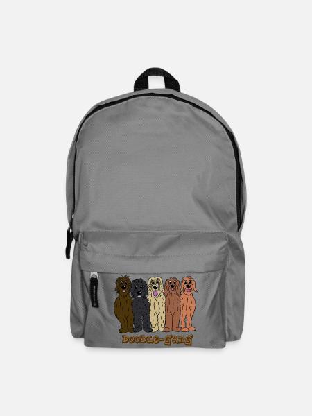 Doodle Gang - Rucksack - Mittelgrau