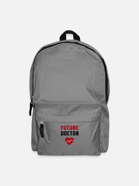 Future Doctor | Medizinstudent | medical student - Rucksack - Mittelgrau