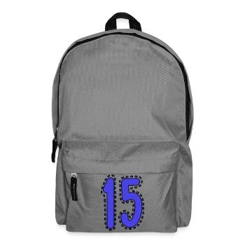 15. 15 YEARS. 15th ANNIVERSARY. 15 YEAR ANNIVERSARY. - Backpack - elephant grey - Front