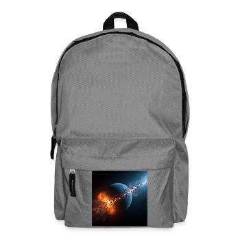 Cosmic Firestarter - Rucksack - Mittelgrau - Vorne