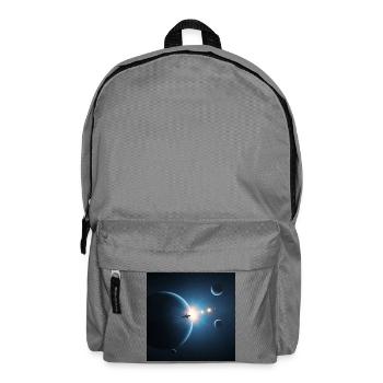 Mystische Mondphasen - Rucksack - Mittelgrau - Vorne