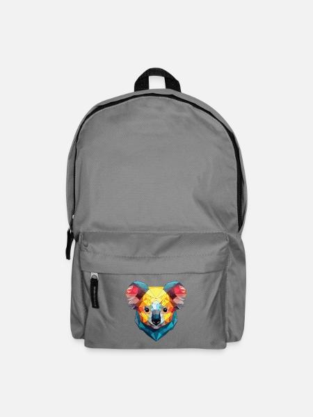 Koala Buntes Aquarell Tier Haustier Illustration - Rucksack - Mittelgrau