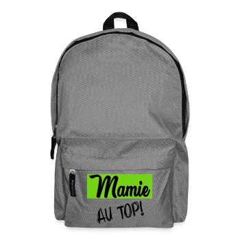 OMA. MUTTERTAG. ALLES GUTE ZUM OMA-TAG. ICH LIEBE DICH - Rucksack - Mittelgrau - Vorne