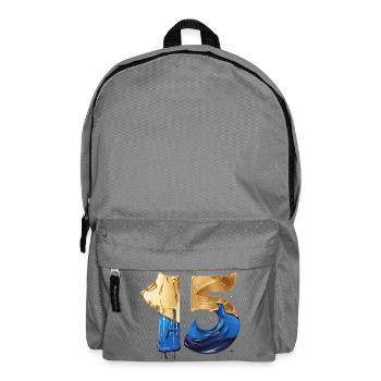 NR. 15 NUMMER 15 COOL 15. GEBURTSTAG - Rucksack - Mittelgrau - Vorne