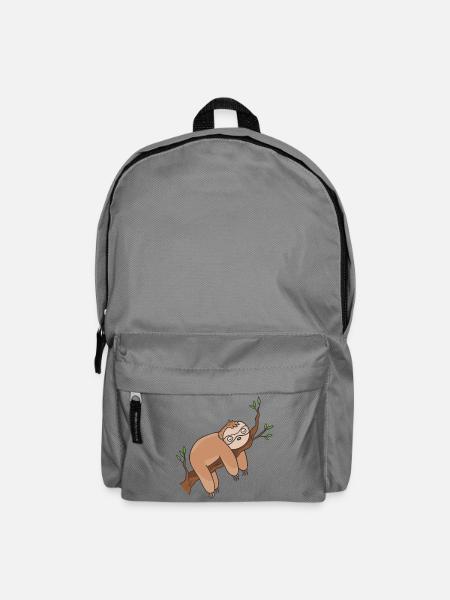 Faultier - Rucksack - Mittelgrau