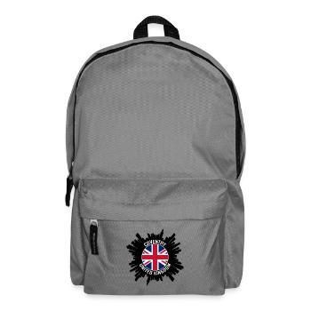 Coventry Skyline UK Flagge Reisesouvenir - Rucksack - Mittelgrau - Vorne