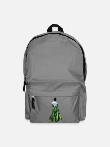 Arlesienne Grün - Rucksack - Mittelgrau