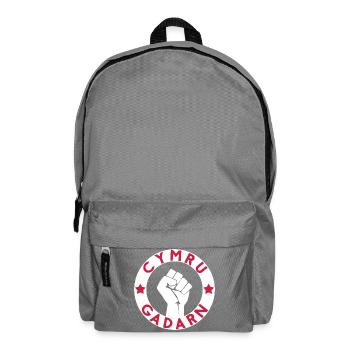 Cymru Gadarn - Rucksack - Mittelgrau - Vorne