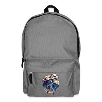 Mission Accomplished - Backpack - elephant grey - Front