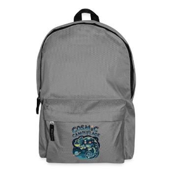 Cosmic Camouflage - Backpack - elephant grey - Front