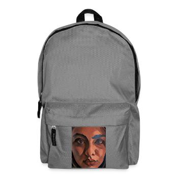 Pastellmädchen ART - Rucksack - Mittelgrau - Vorne