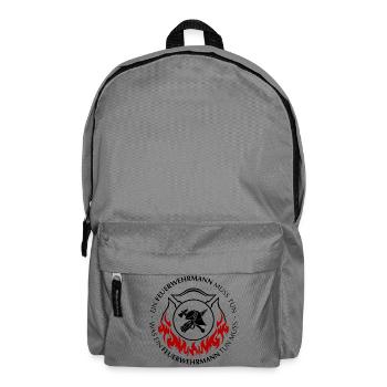 Ein Feuerwehrmann muss tun - Rucksack - Mittelgrau - Vorne