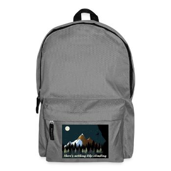 Klettern - Rucksack - Mittelgrau - Vorne